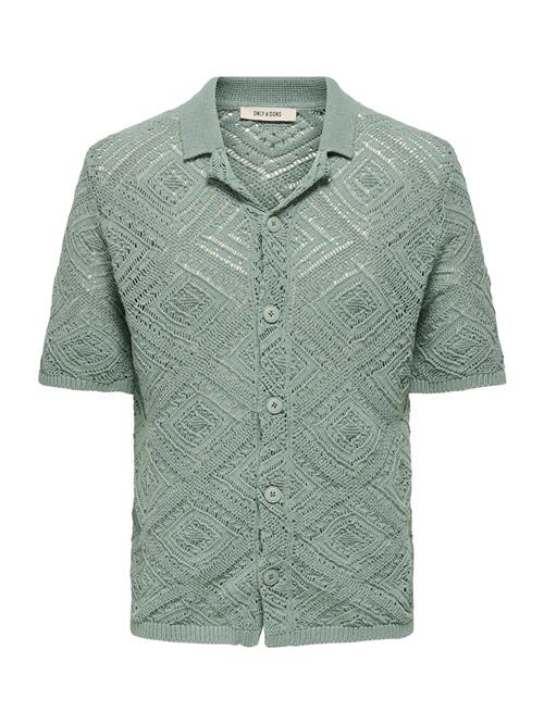 Only & Sons Cardigan 'ONSKOLMAR'  jade