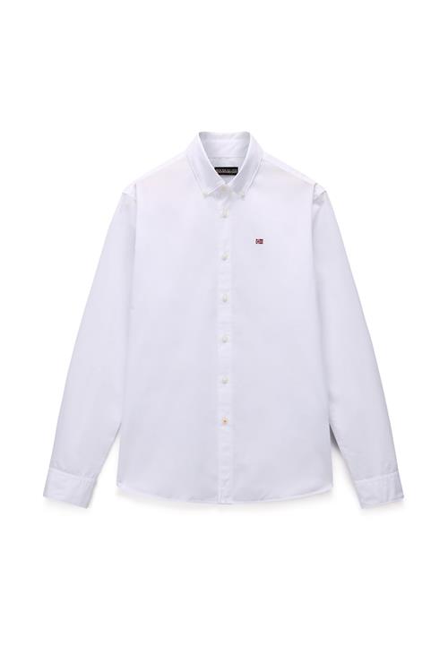 NAPAPIJRI Skjorte 'G-TERRA LS'  hvid