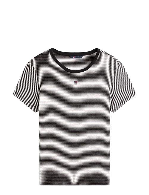 Tommy Jeans | Tjw Slim Essential Rib Ss Ext | L