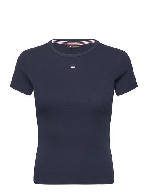 Tommy Jeans | Tjw Slim Essential Rib Ss Ext | L