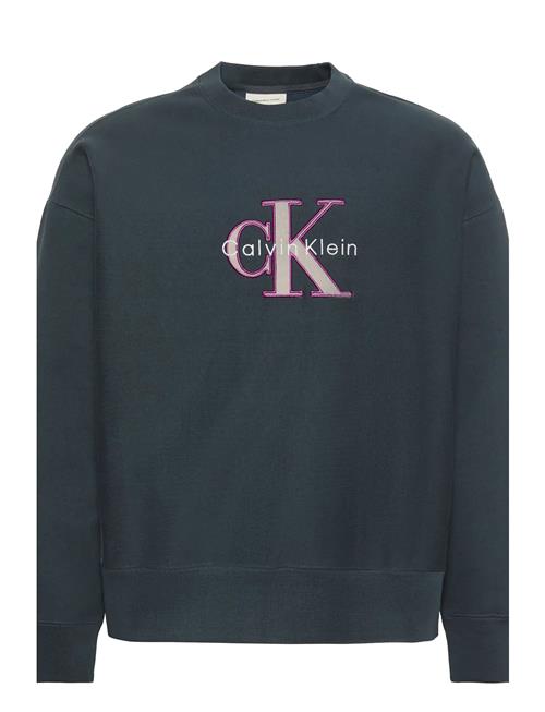 Calvin Klein Jeans | Premium Tri-Color Monologo Cn Sw | XS
