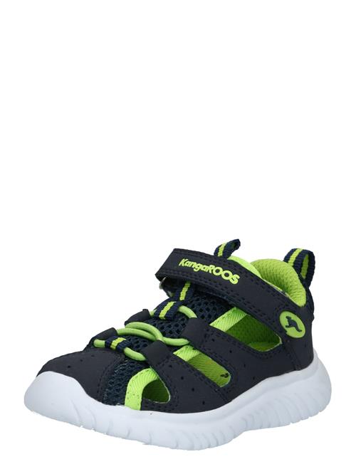 KangaROOS Åbne sko 'Rock lite'  navy / lime