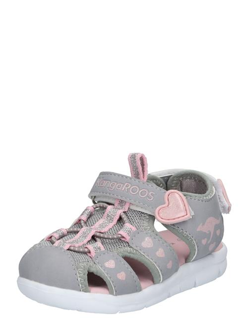 KangaROOS Sandaler  grå / lyserød