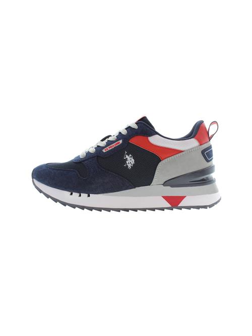 U.S. POLO ASSN. Sneaker low 'Buzzy'  mørkeblå / grå / rød / hvid