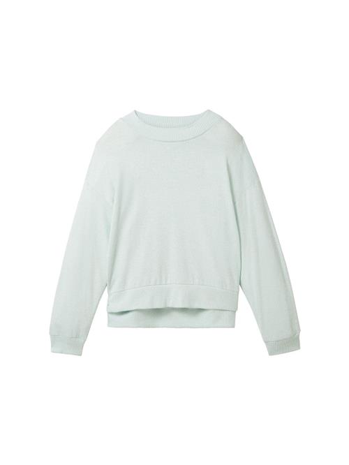 TOM TAILOR Sweatshirt  pastelgrøn