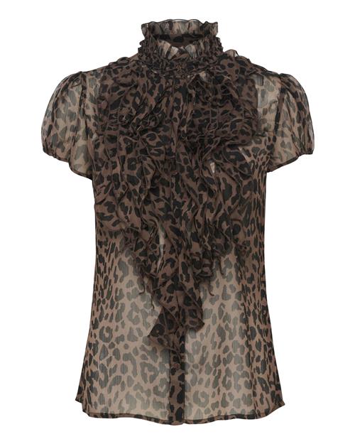 SAINT TROPEZ Bluse 'Lilja'  brun