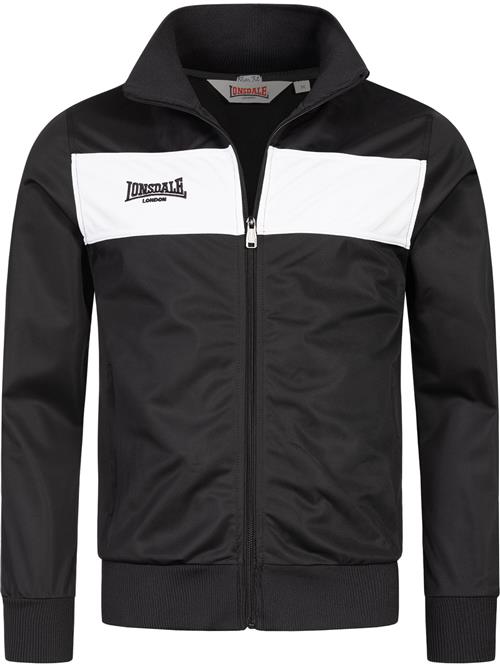LONSDALE Sweatjakke 'Alnwick'  sort / hvid