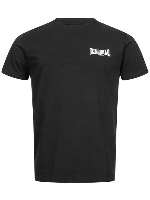 LONSDALE Bluser & t-shirts 'Elmdon'  sort / hvid