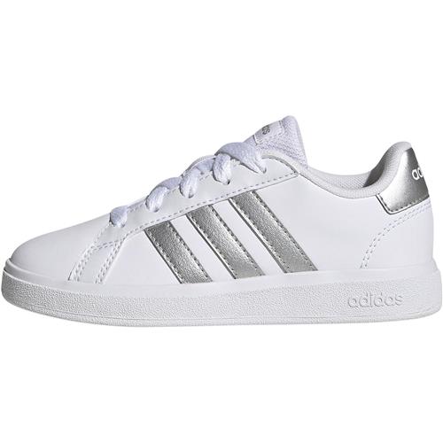 ADIDAS SPORTSWEAR Sportssko 'Grand Court 2.0'  sølv / hvid