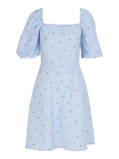 Vero Moda Tall Sommerkjole 'VMODETTE'  lyseblå / gran / mørkerød / hvid