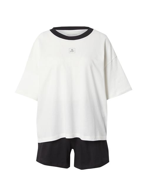 Marc O'Polo Shorty  sort / hvid