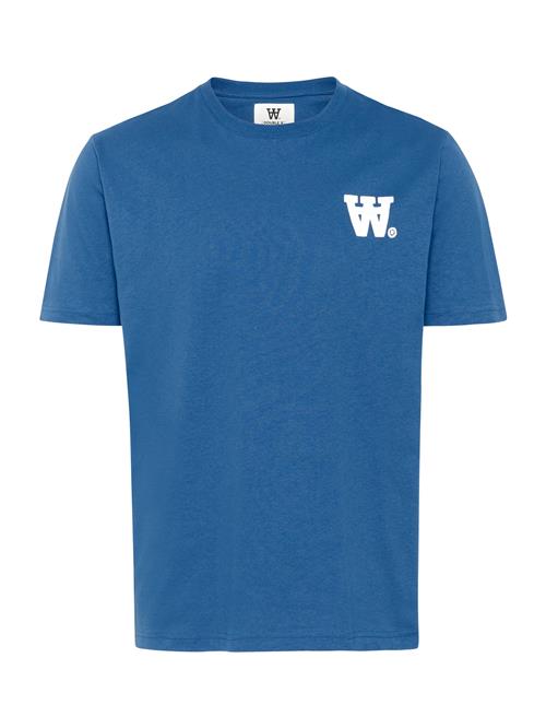 WOOD WOOD Bluser & t-shirts 'WWAce'  blå / hvid