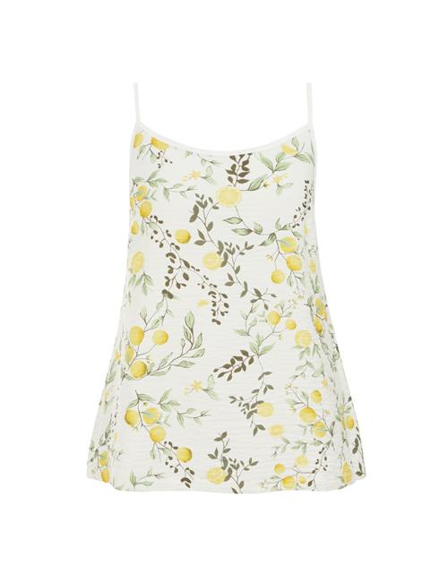 WE Fashion Overdel  gul / grøn / pastelgrøn / hvid