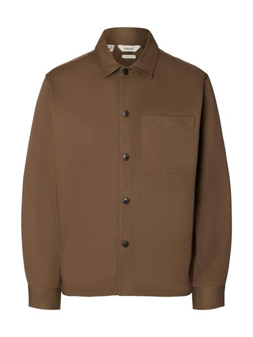 SLHTATE HEAVY TWILL OVERSHIRT LS