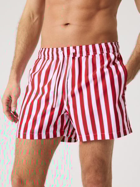 Björn Borg Borg Print Swim Shorts Rød, XXL