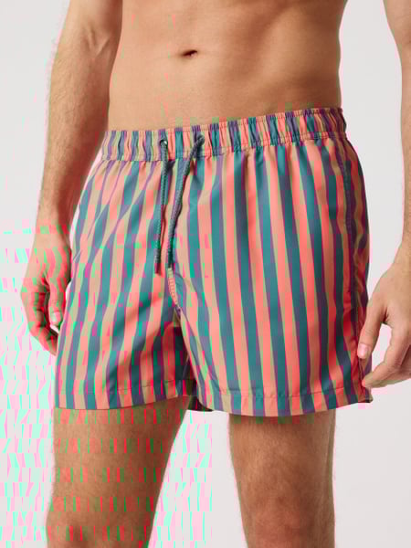 Björn Borg Borg Print Swim Shorts Grøn, S