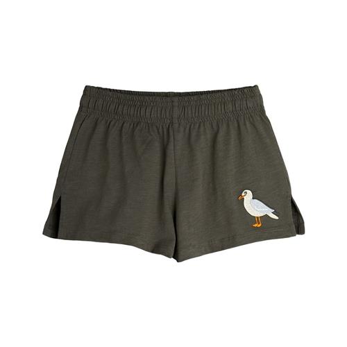Mini Rodini GOTS Seagull Shorts Black 104/110 cm  Sort  104/110 cm  unisex