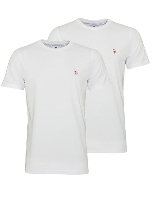 U.S. POLO ASSN. Bluser & t-shirts  rød / hvid