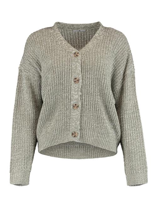 Hailys Cardigan 'Pipa'  khaki / hvid