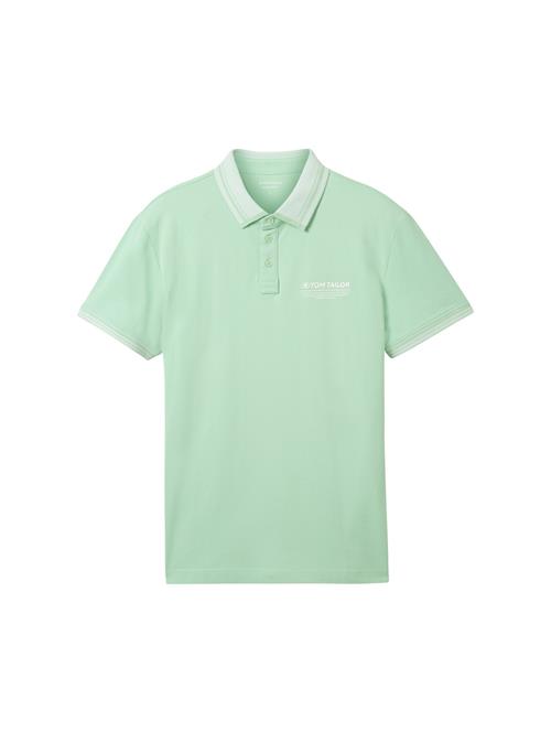 TOM TAILOR Bluser & t-shirts  lysegrøn / hvid