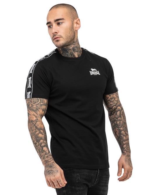 LONSDALE Bluser & t-shirts 'Brindister'  sort / hvid