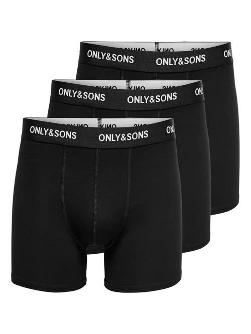 Only & Sons Boksershorts 'ONSFitz'  lysegrå / sort / hvid
