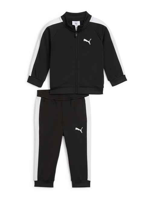 PUMA Joggingdragt 'Minicats T7 Always On'  sort / hvid