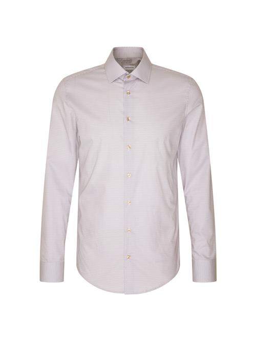 SEIDENSTICKER Forretningsskjorte  sand / blå / hvid