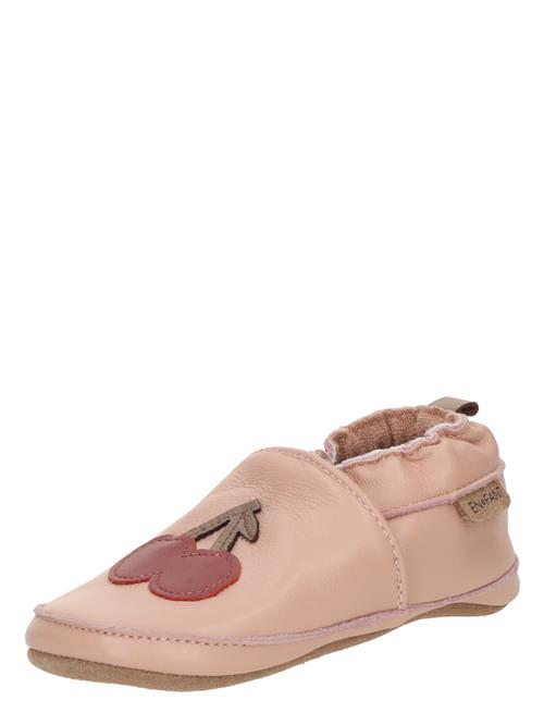 EN FANT Hjemmesko  lysegrøn / lyserød / rubinrød