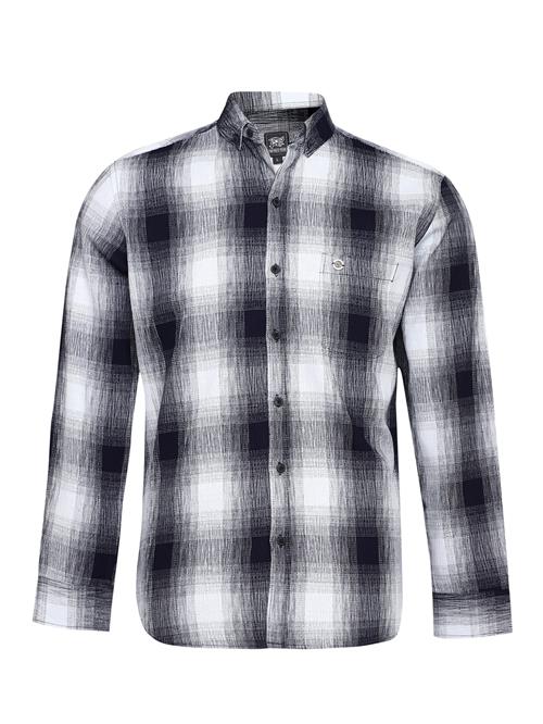 Campus Sutra Skjorte 'Tawnee'  grå / sort / hvid