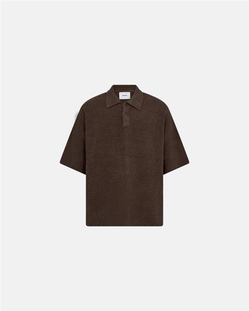 Polo t-shirt "jim" | Bomuld | Brun