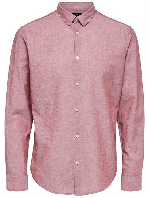 SLHSLIMLINEN SHIRT LS B NOOS