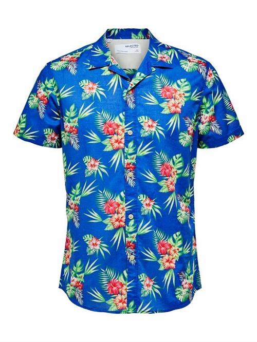 SLHSLIMCRAZY SHIRT SS AOP W