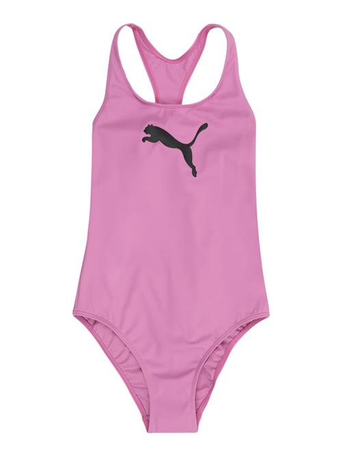 PUMA Badedragt  orkidee / sort