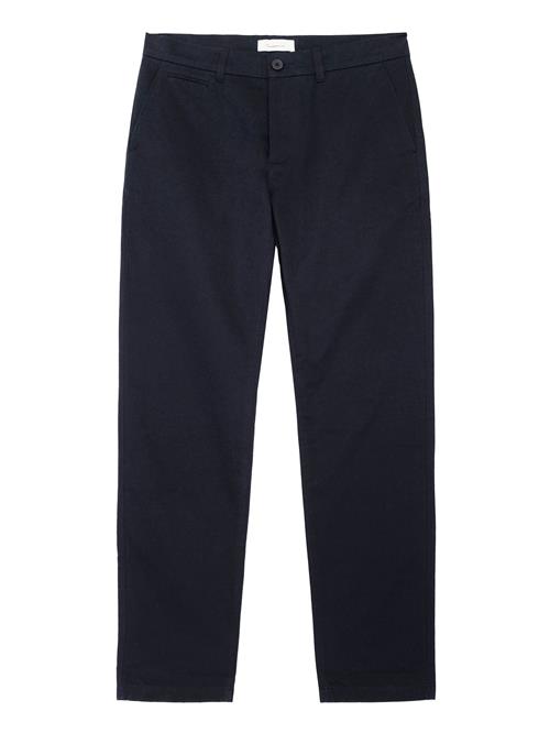 KnowledgeCotton Apparel Lærredsbukser 'Chuck'  sort