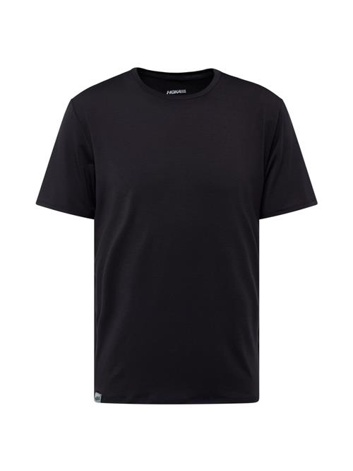 HOKA Funktionsskjorte 'ESSENTIAL'  lysegrå / sort