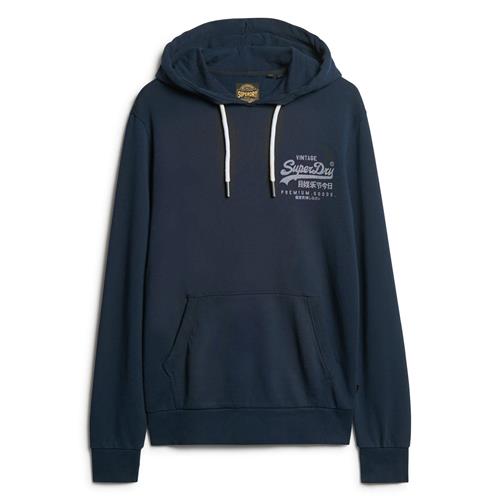 Superdry & Co Sweatshirt 'Heritage'  navy / hvid