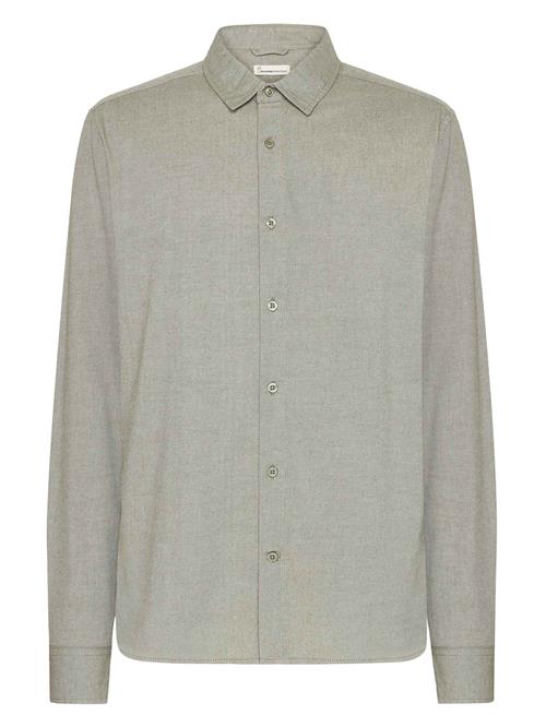 KnowledgeCotton Apparel Skjorte  pastelgrøn