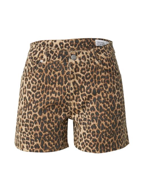 VERO MODA Jeans 'VMTess'  camel / mørkebrun / sort