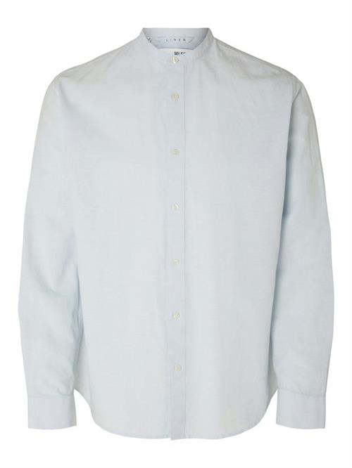 SLHREGNEW-LINEN SHIRT LS CHINA W
