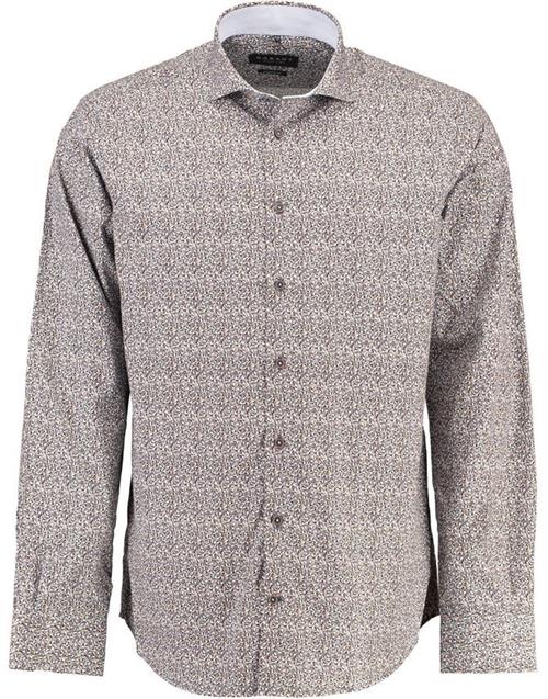 Poplin shirt l/s modern fit