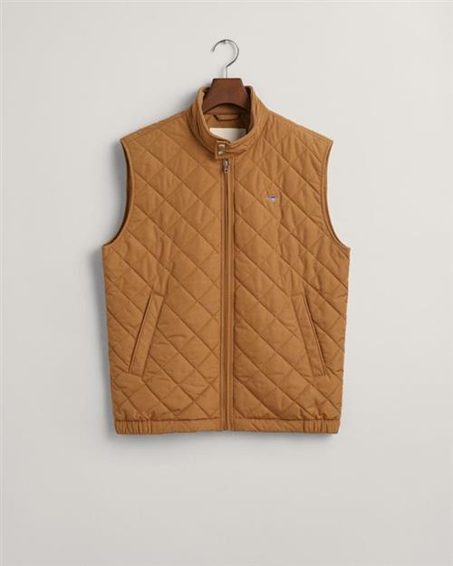 QUILTED WINDCHEATER VEST