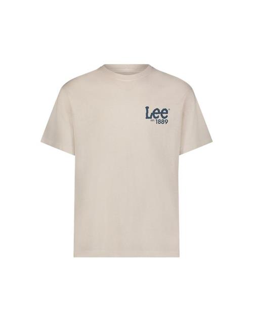 LOOSE_LOGO_TEE ECRU