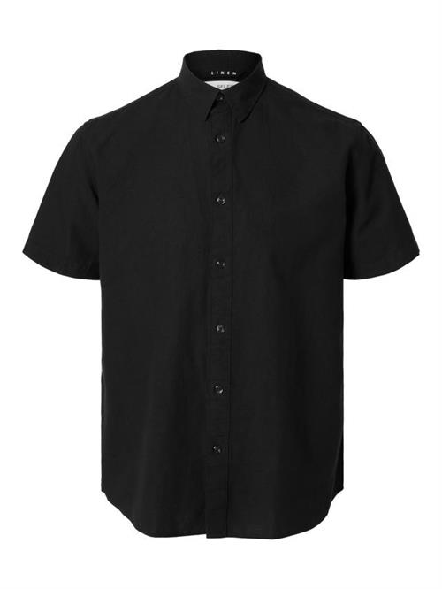 SLHREG-NEW LINEN SHIRT SS NOOS