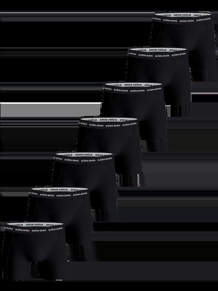 Björn Borg Cotton Stretch Boxer 7-pack Sort, S