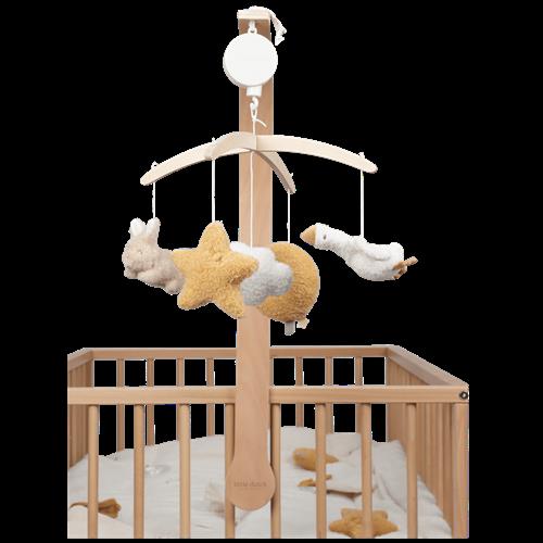 Little Dutch Musikmobil Træ White  White-One Size  Hvid  One Size  unisex