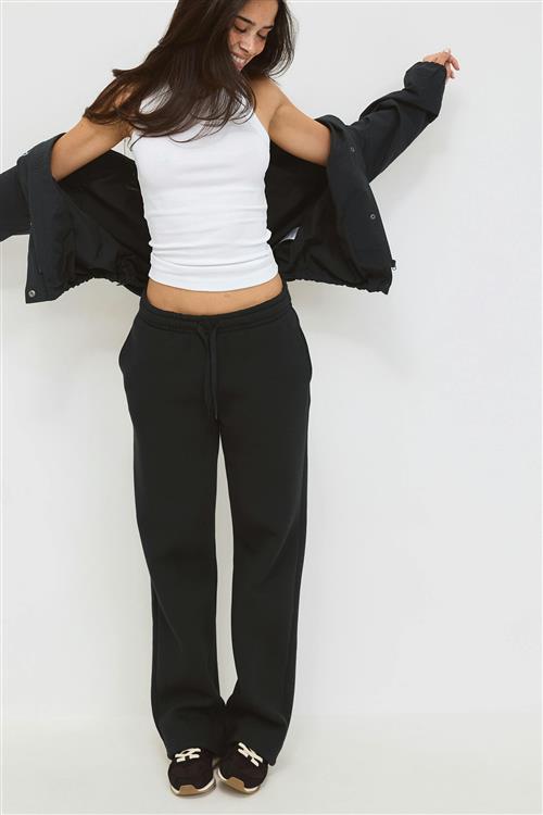 Gina Tricot - Iconic sweatpants - Joggingbukser - Sort - S - Dame