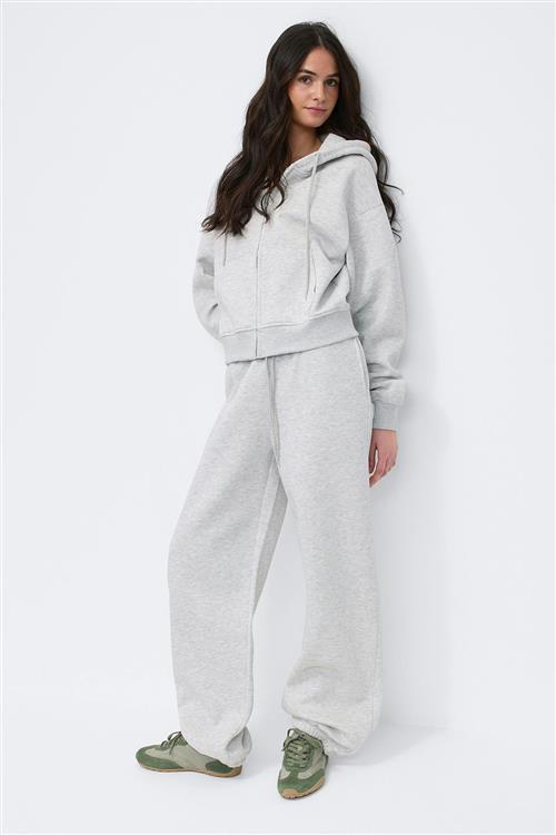 Gina Tricot - Classic sweatpants - Joggingbukser - Grå - S - Dame