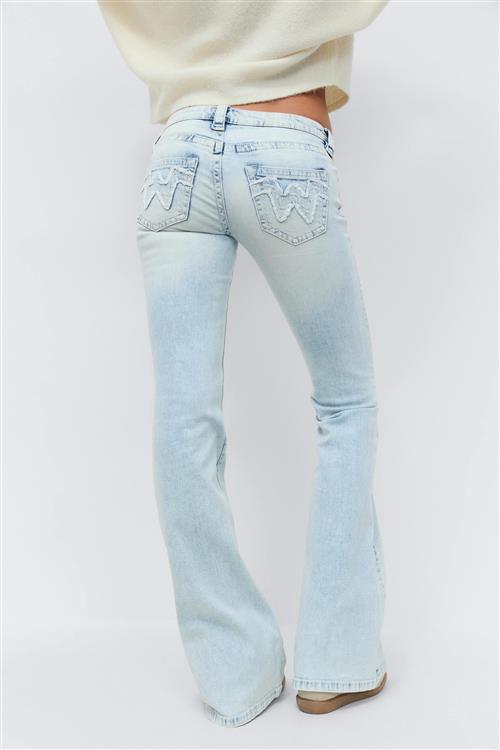Gina Tricot - 14+ runway jeans - Jeans - Blå - XS - Dame