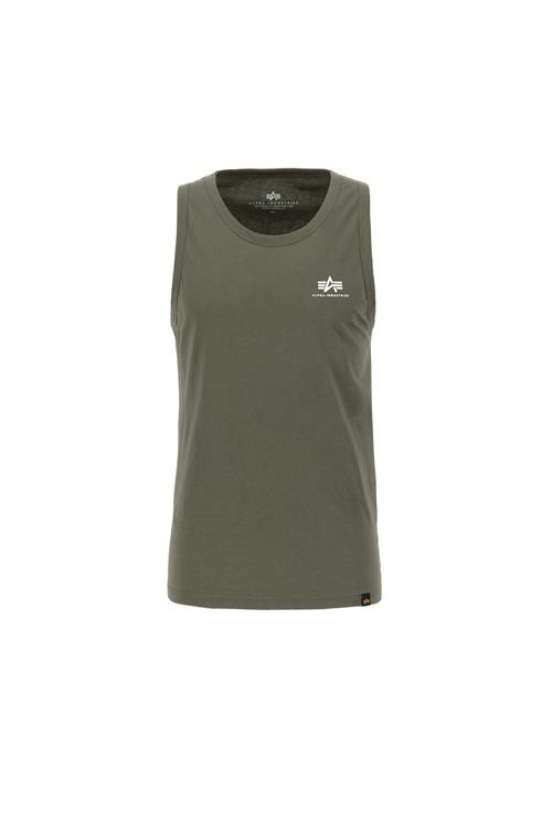 ALPHA INDUSTRIES Bluser & t-shirts  oliven / hvid